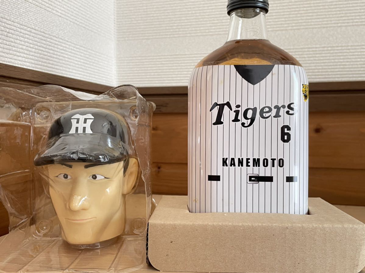 阪神タイガース ウイスキー 2003年の戦士達 監督選手のビッグヘッド付