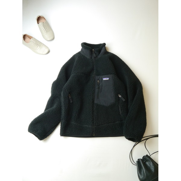 新作登場，送料無料 20AW patagonia パタゴニア クラシック レトロ X フリース ジャケット XS 黒 ブラック(女性用)｜売買されたオークション情報、yahooの商品情報をアーカイブ公開 - オークファン 女性用