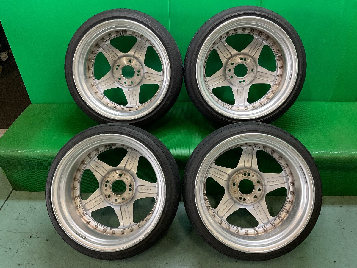 RAYS ボルクレーシング ぽい 8J 4H/5Hマルチ オフセット35