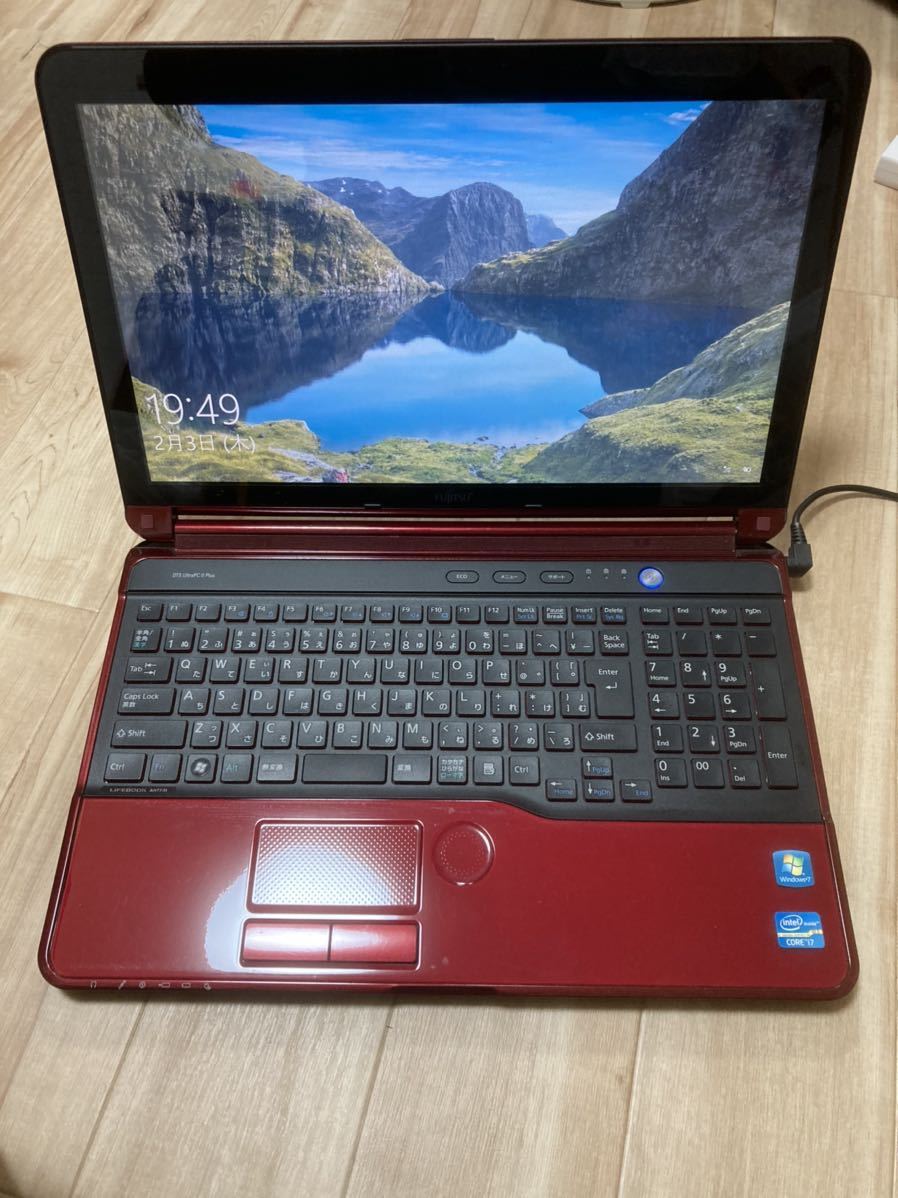 FUJITSU 富士通 LIFE BOOK AH77/H FMVA77HR Core i7-3610QM ※HDD無し