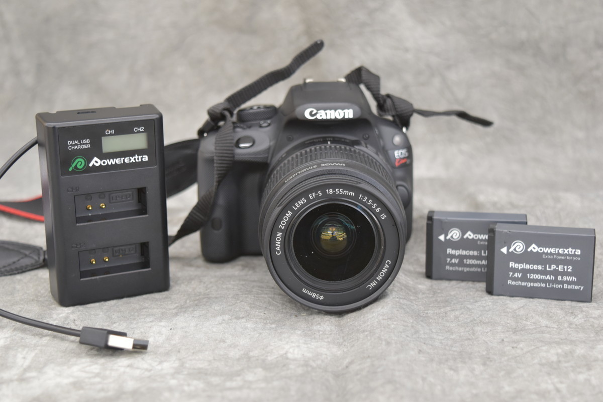 ☆Canon EOS kiss X7 ボディ EF-S 18-55 レンズ カメラ ☆中古☆ EOS