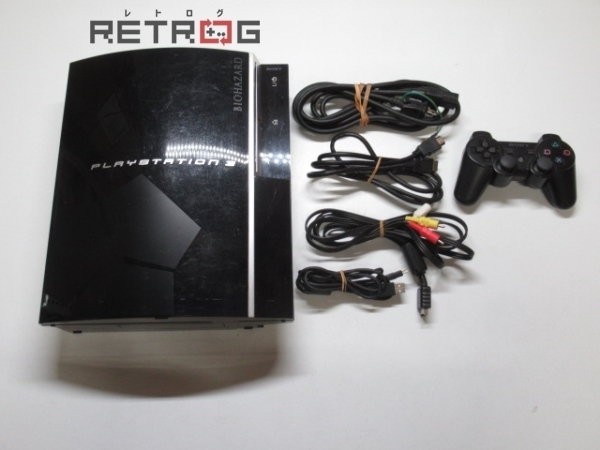 PlayStation 3本体(80GB) BIOHAZARD 5 プレミアム リミテッド BOX(クリアブラックオリジナルロゴ) PS3