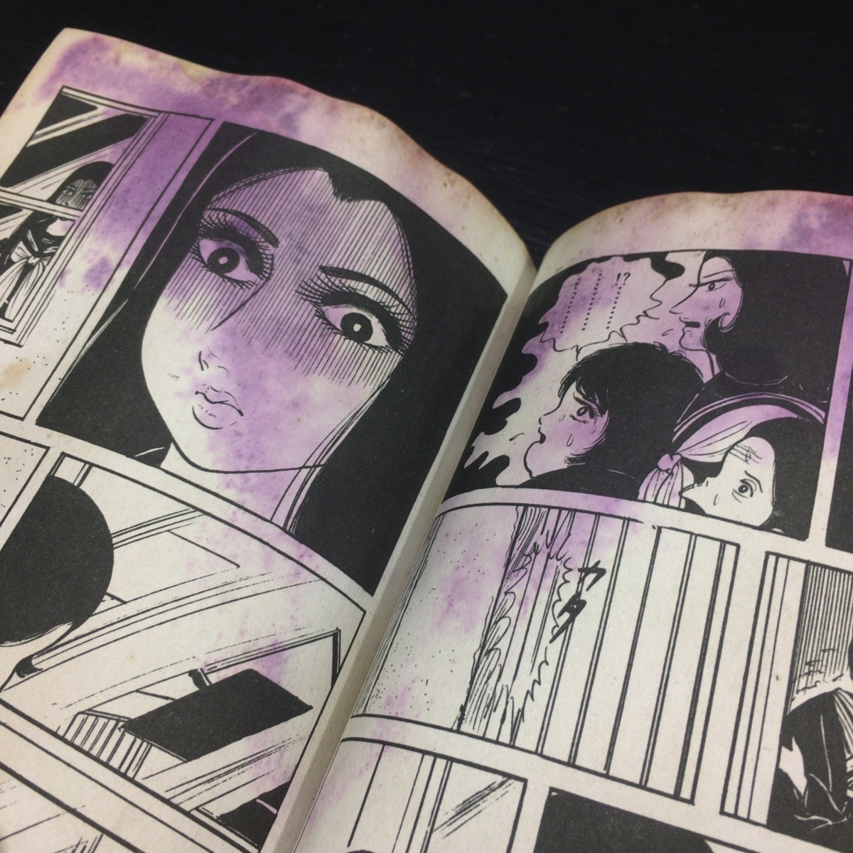 ち*ん様 三田京子◆黒髪の死‐貸本漫画　激レア！希少!! ジャンク 貸本漫画セール『怪談女学生恐怖物語 怪談女性シリーズ 三田