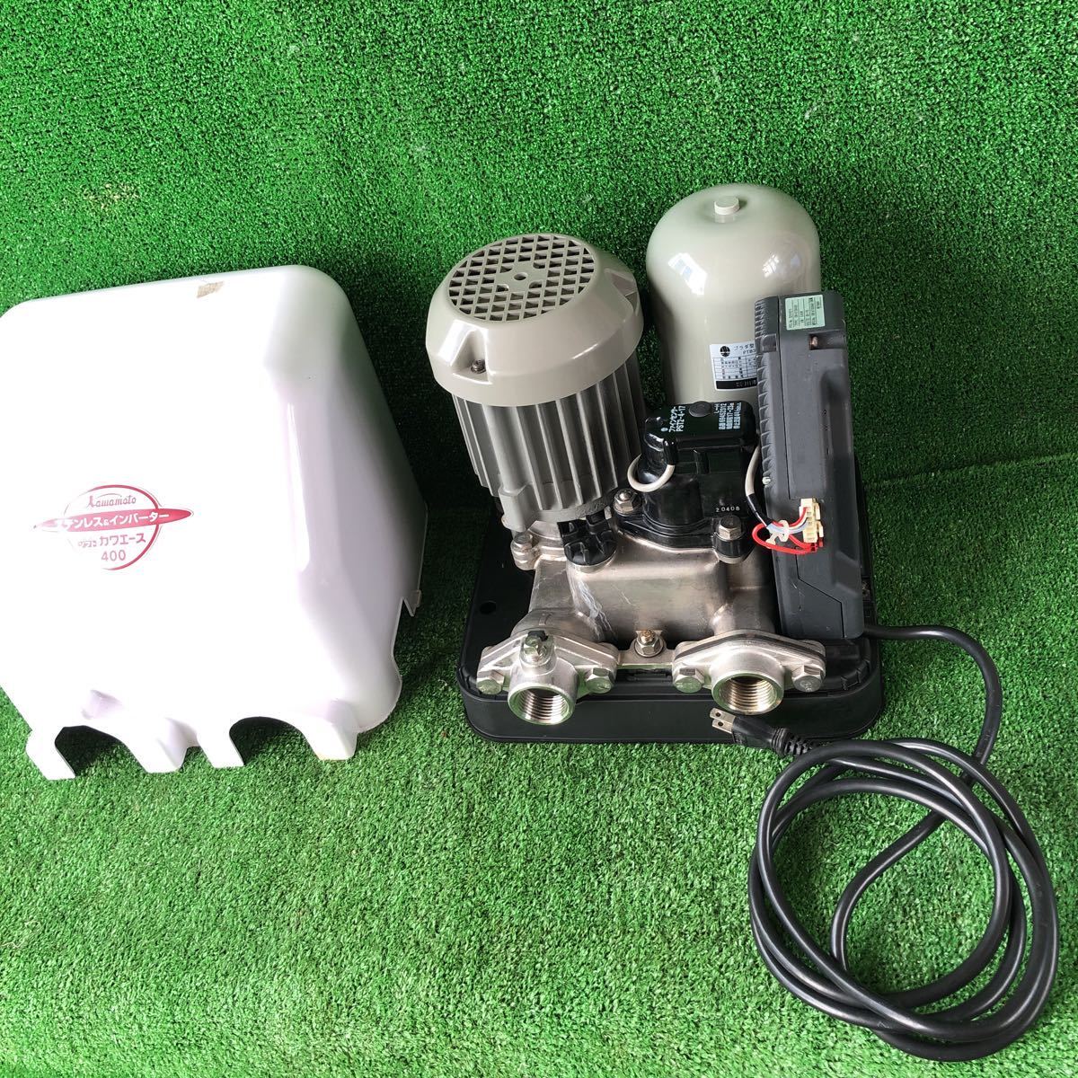 動作品！中古品 川本ポンプ NF2-150SJ ソフトカワエース 浅井戸ポンプ