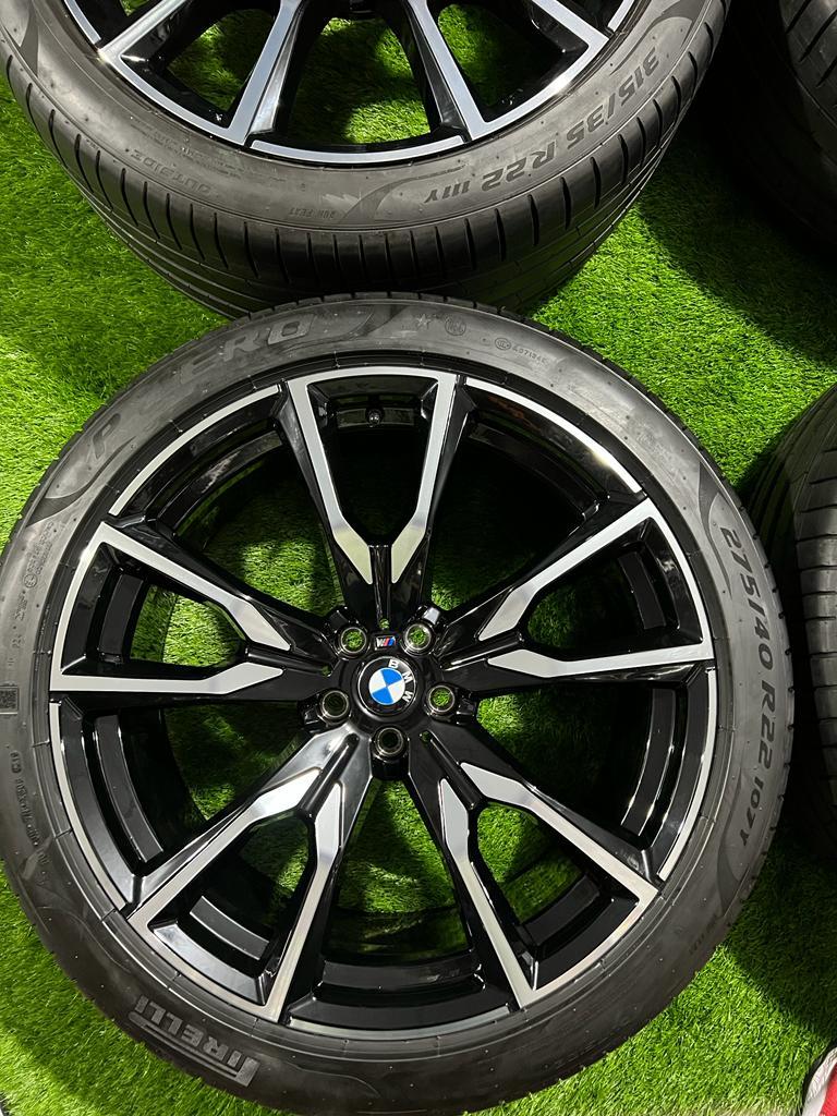 ☆新型 BMW G6 X6 Mpower 純正 22in 9.5J +37 10.5J +43 PCD112 G05 X5 