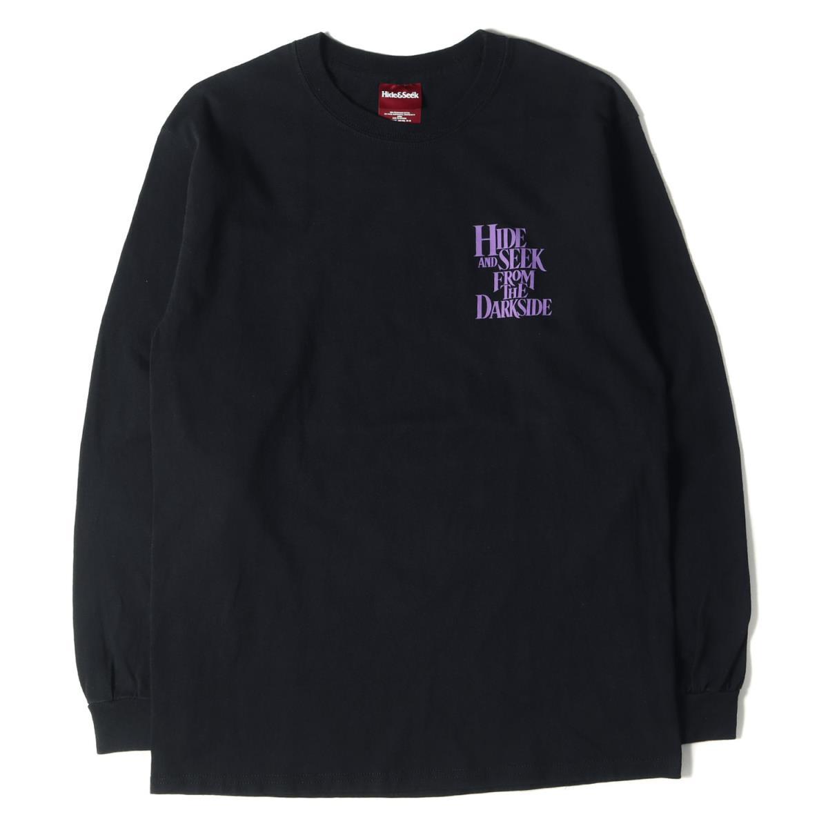 美品 HideandSeek ハイドアンドシーク Tシャツ ブランドロゴ ロング 