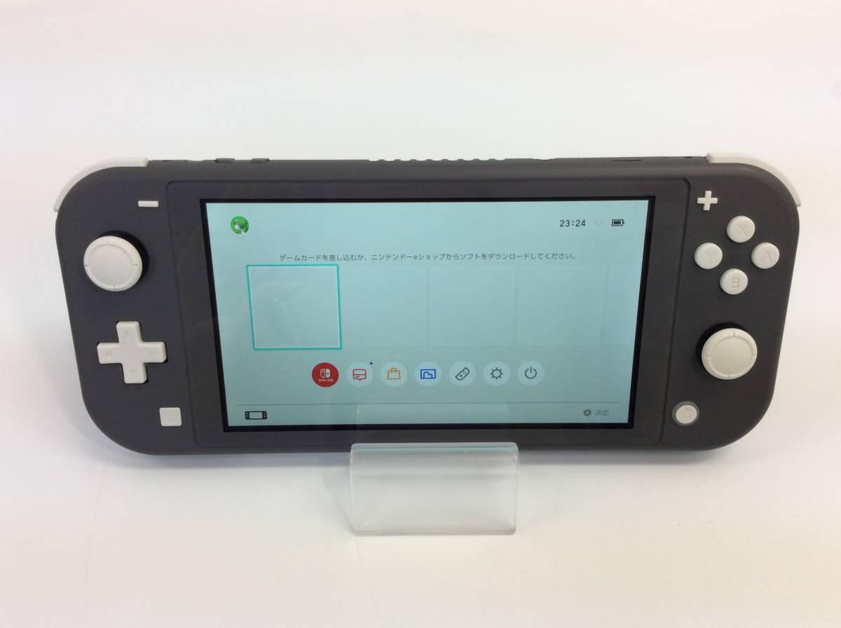 20220204410】ニンテンドースイッチライト グレー Nintendo Switch