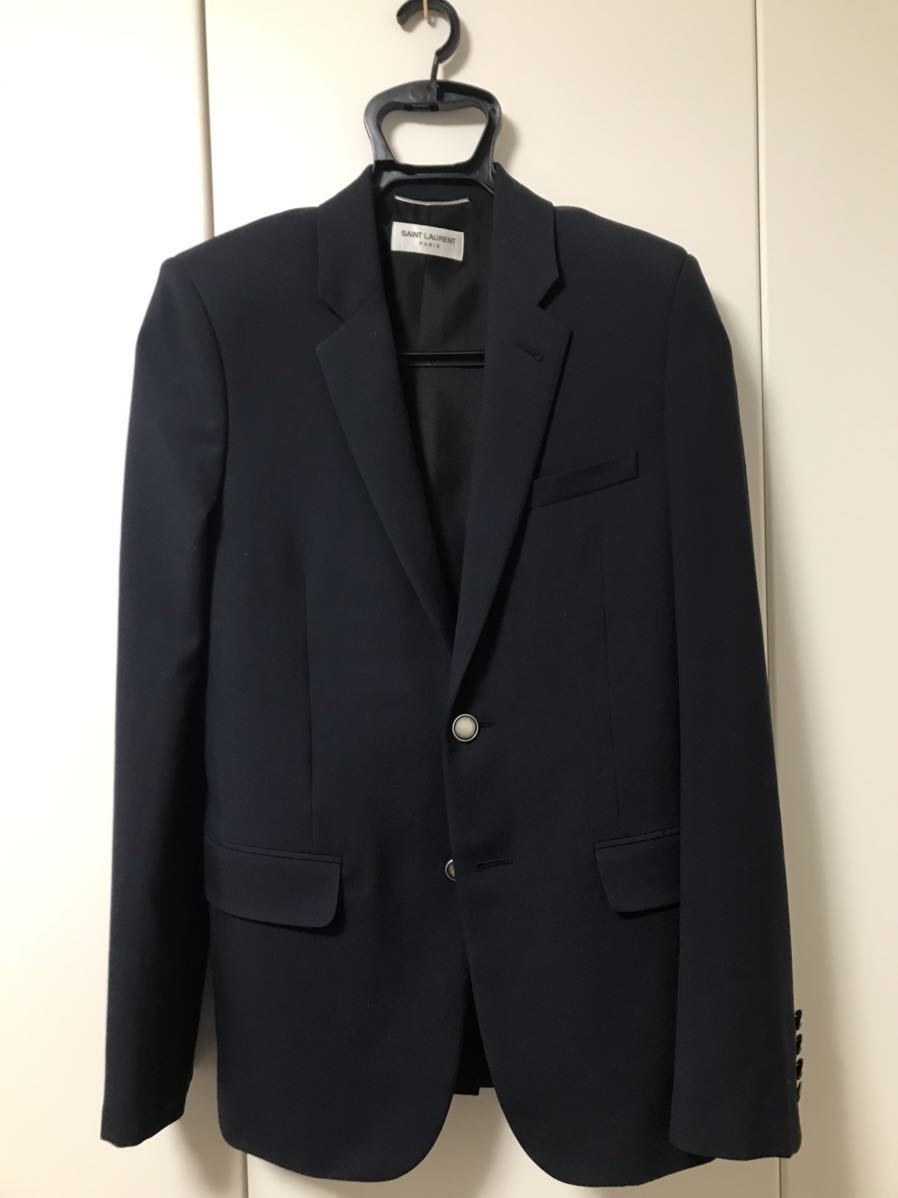 Saint Laurent 44 サンローラン ジャケット メタル ボタン コート 