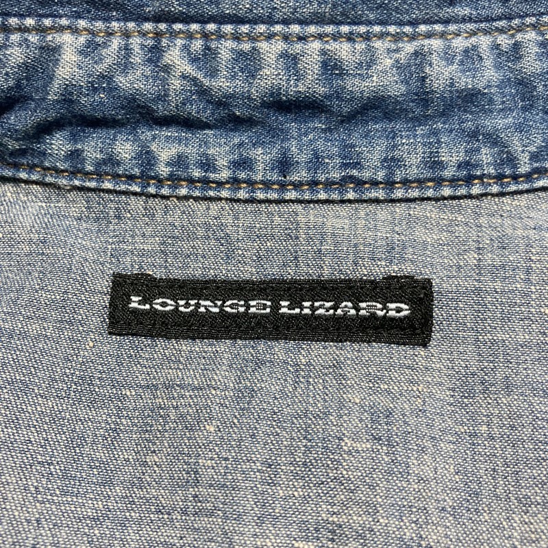 ラウンジリザード☆激レア☆6.5oz SELVEDGE DENIM デニム長袖 