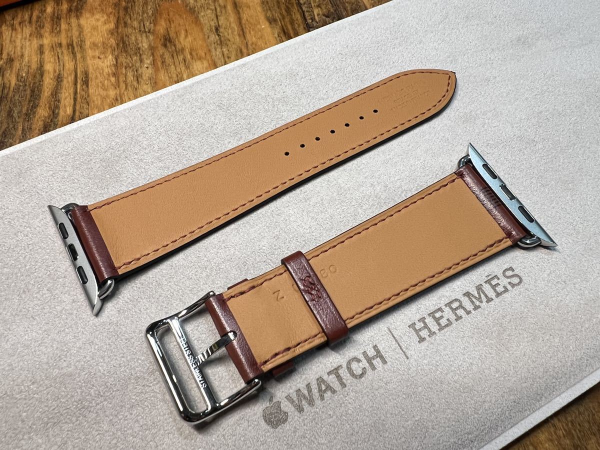 ☆即決 未使用 レアルージュH 黒 サーキットH Apple watch HERMES 