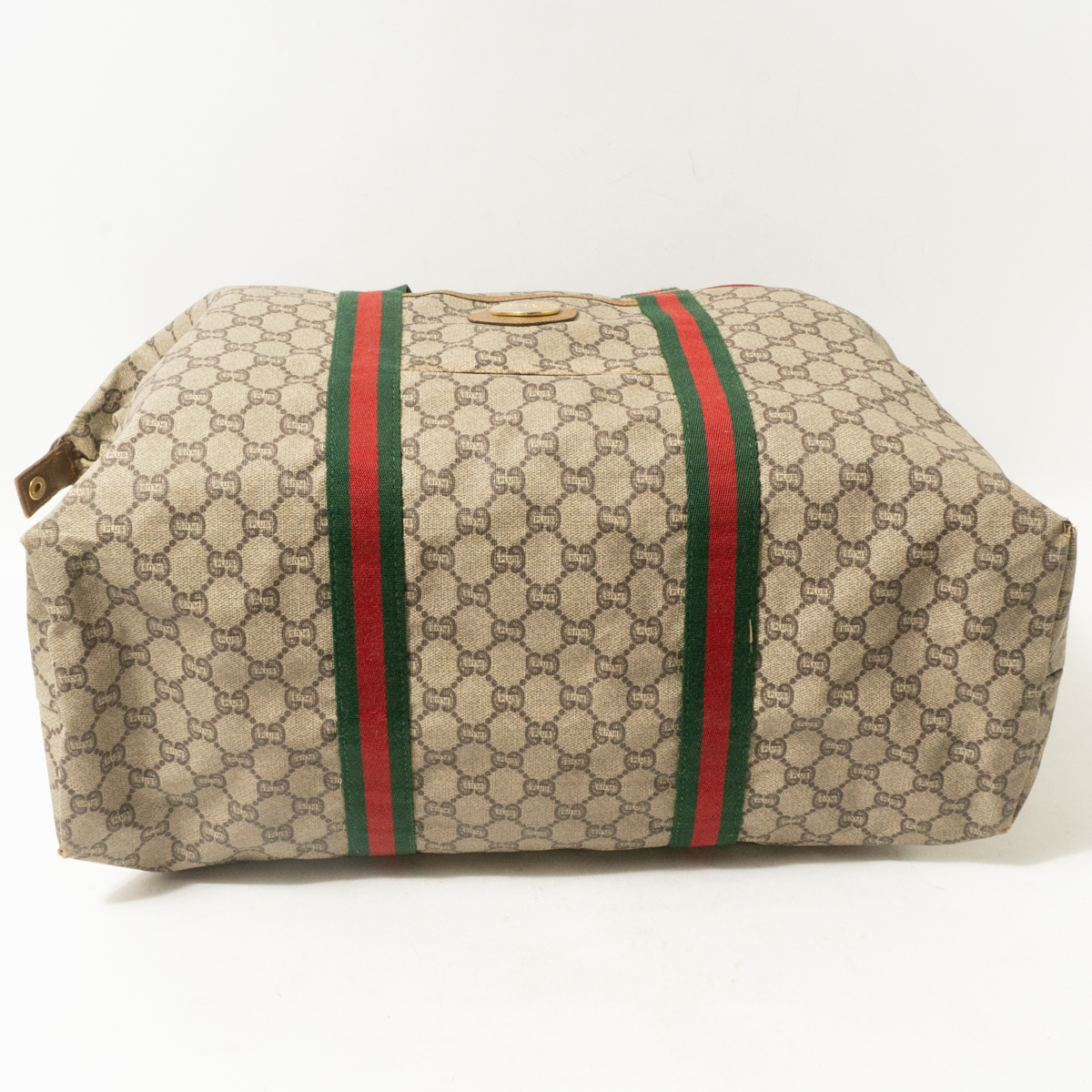 1円スタート】GUCCI PLUS グッチプラス ボストンバッグ ハンドバッグ