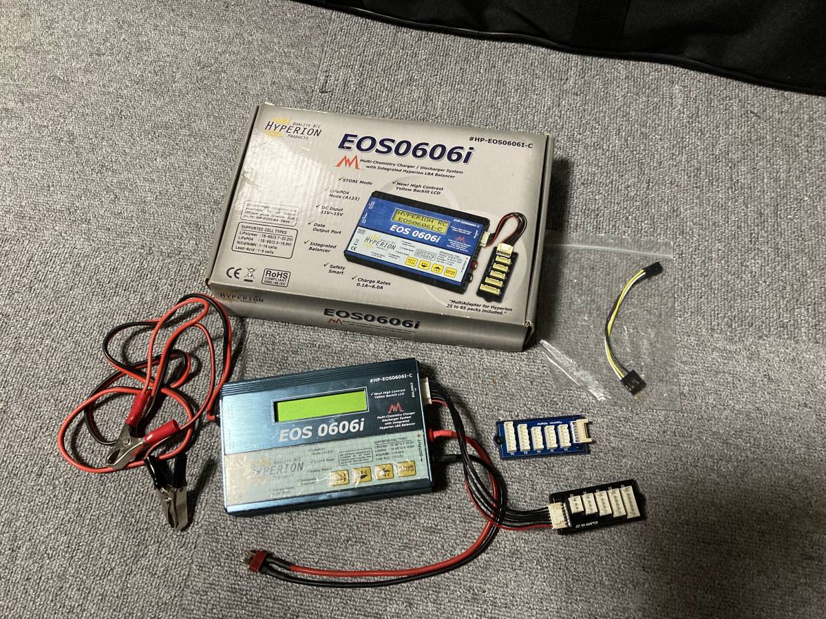 HYPERION EOS0606i ラジコン ハイペリオン充電器 中古わけあり