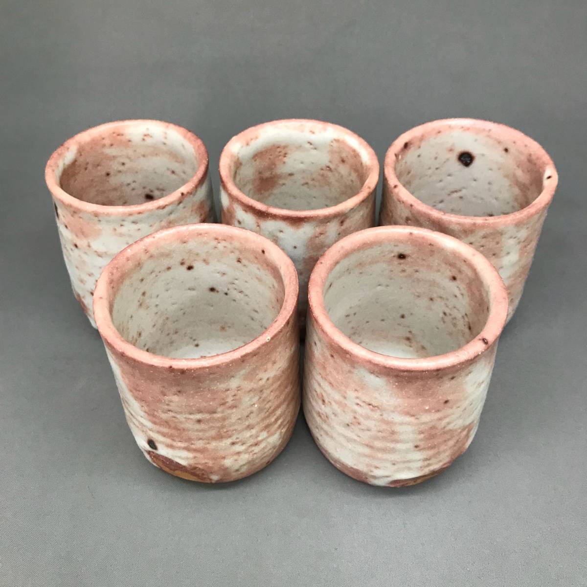 和食器 志野焼 加藤重高作 重高陶房 翠窯 志野銘々皿 共箱 M R5010 和