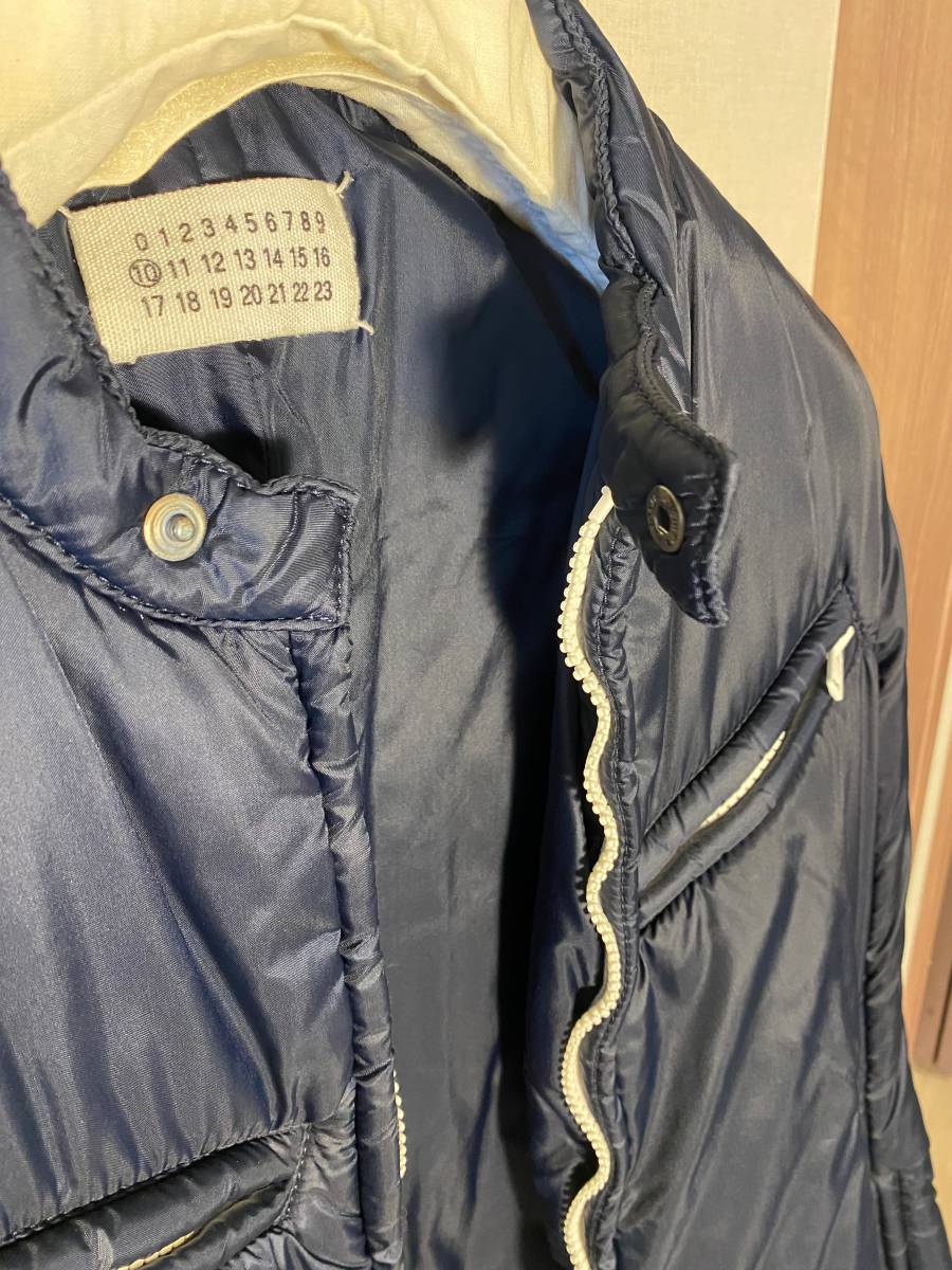 Martin Margiela⑩ 2003AW 中綿スキージャケット ネイビー 46 Maison 