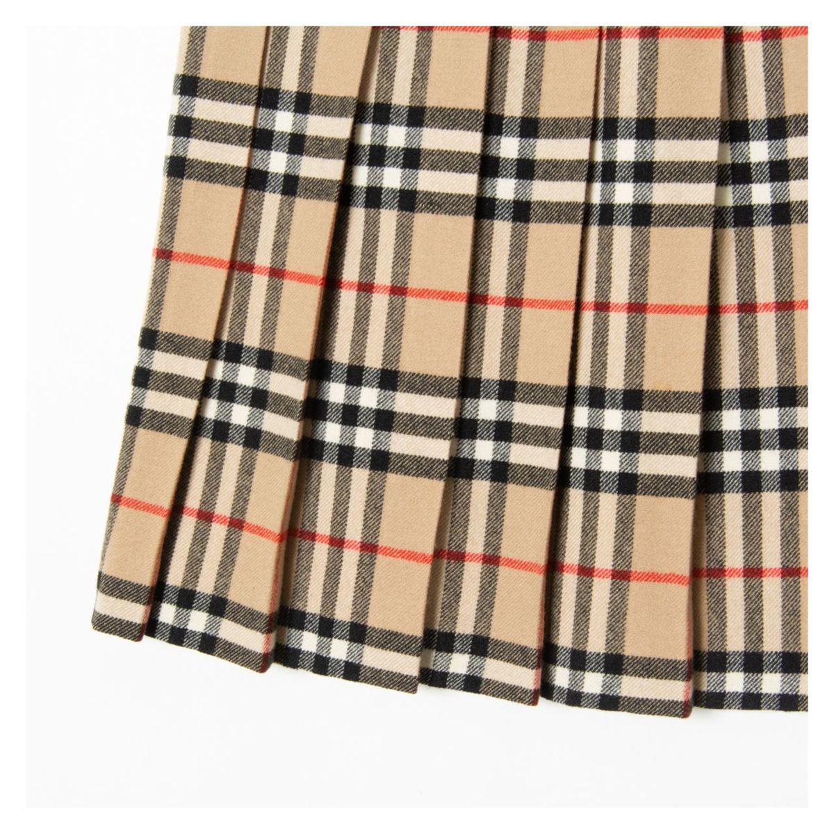 1円スタート】メール便○ Burberrys バーバリー ノバチェック プリーツ  