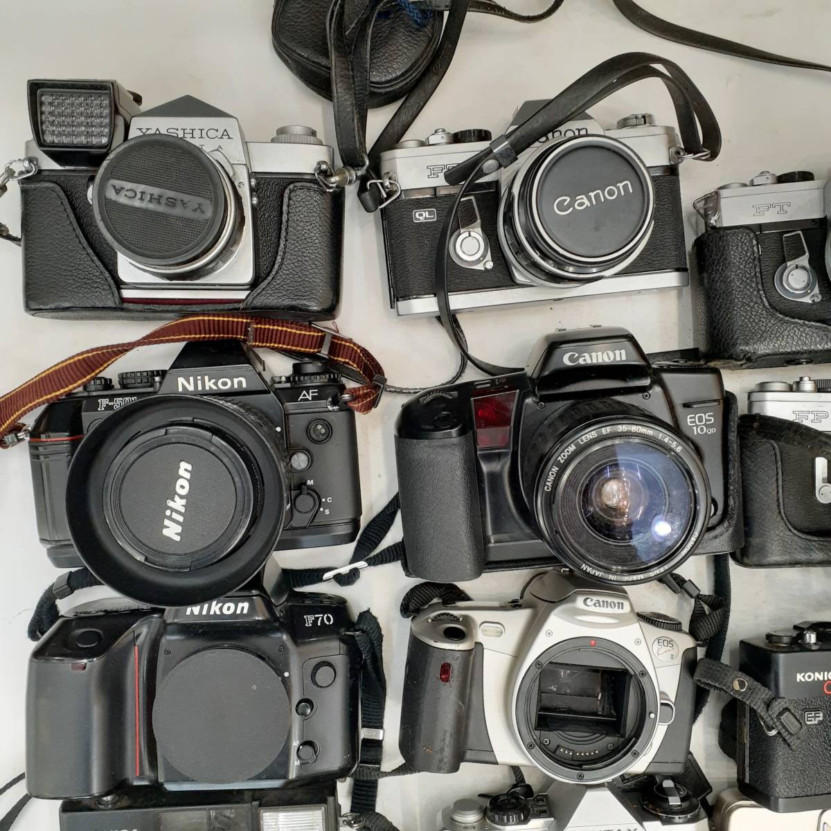 Canon ジャンク まとめて Nikon フィルムカメラ MINOLTA レンズ 大量 