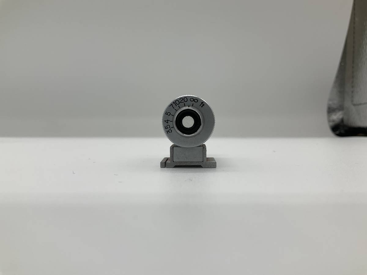 284】CANON キャノン レンズ 100mm f:3.5 ケース ファインダー セット