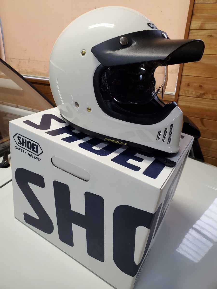 SHOEI EX-ZERO イーエックス - ゼロ 試着のみ バイザー付き 売り切り  