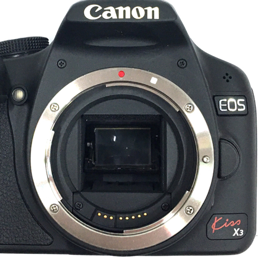 1円 CANON EOS Kiss X3 EF-S 55-250mm 1:4-5.6 IS 18-55mm
