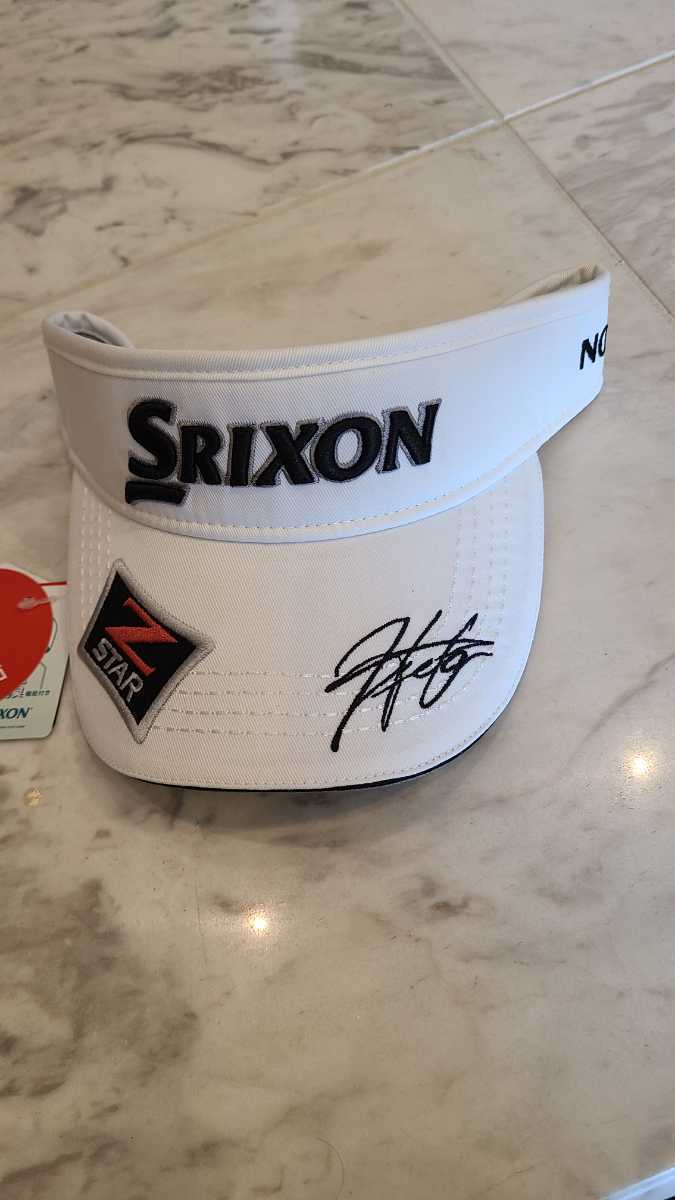 Srixon Z-STAR キャップ サイン入り 松山英樹 直筆 松山英樹プロへ届け
