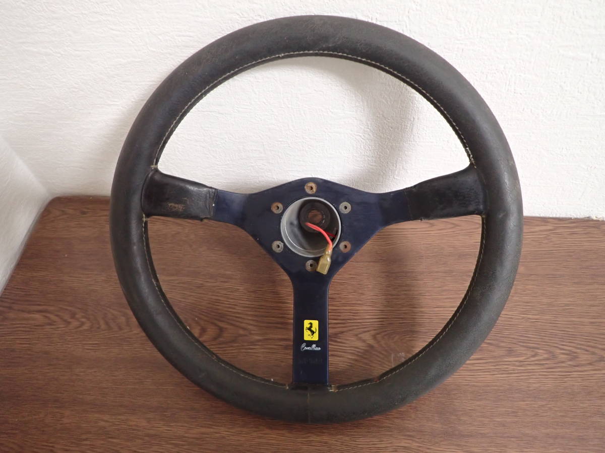 Cavallino MOMO Ferrari Steering Wheel Vintage Momo JDM 350mm wheel 