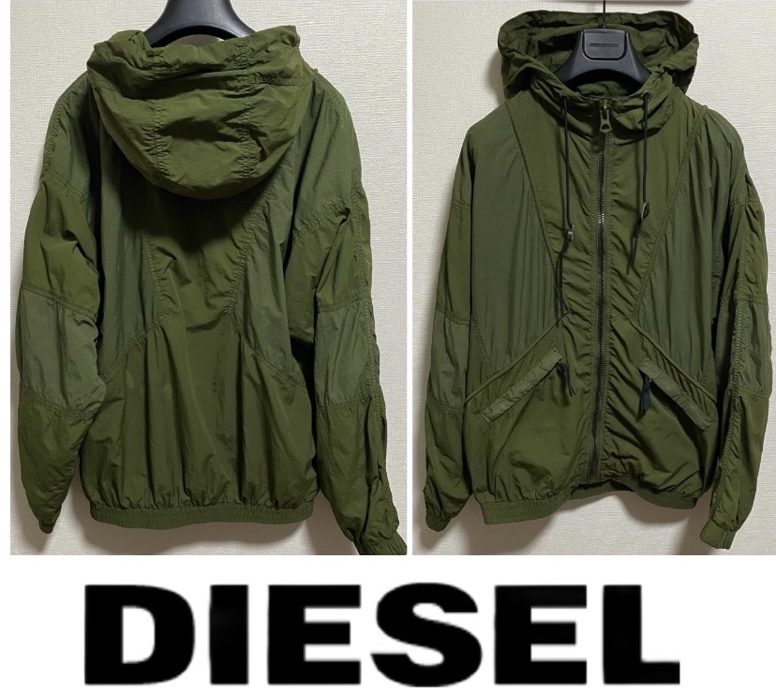 定価46，200円DIESELディーゼルJ-PACKARガーメントダイ防滴防汚加工フーデットマウンテンパーカーjoggKROOLEYSTRUKTHOMMER DIESEL ディーゼル デニム 」&frasl;ナイロン 「J-BLINKID-A レギュラー