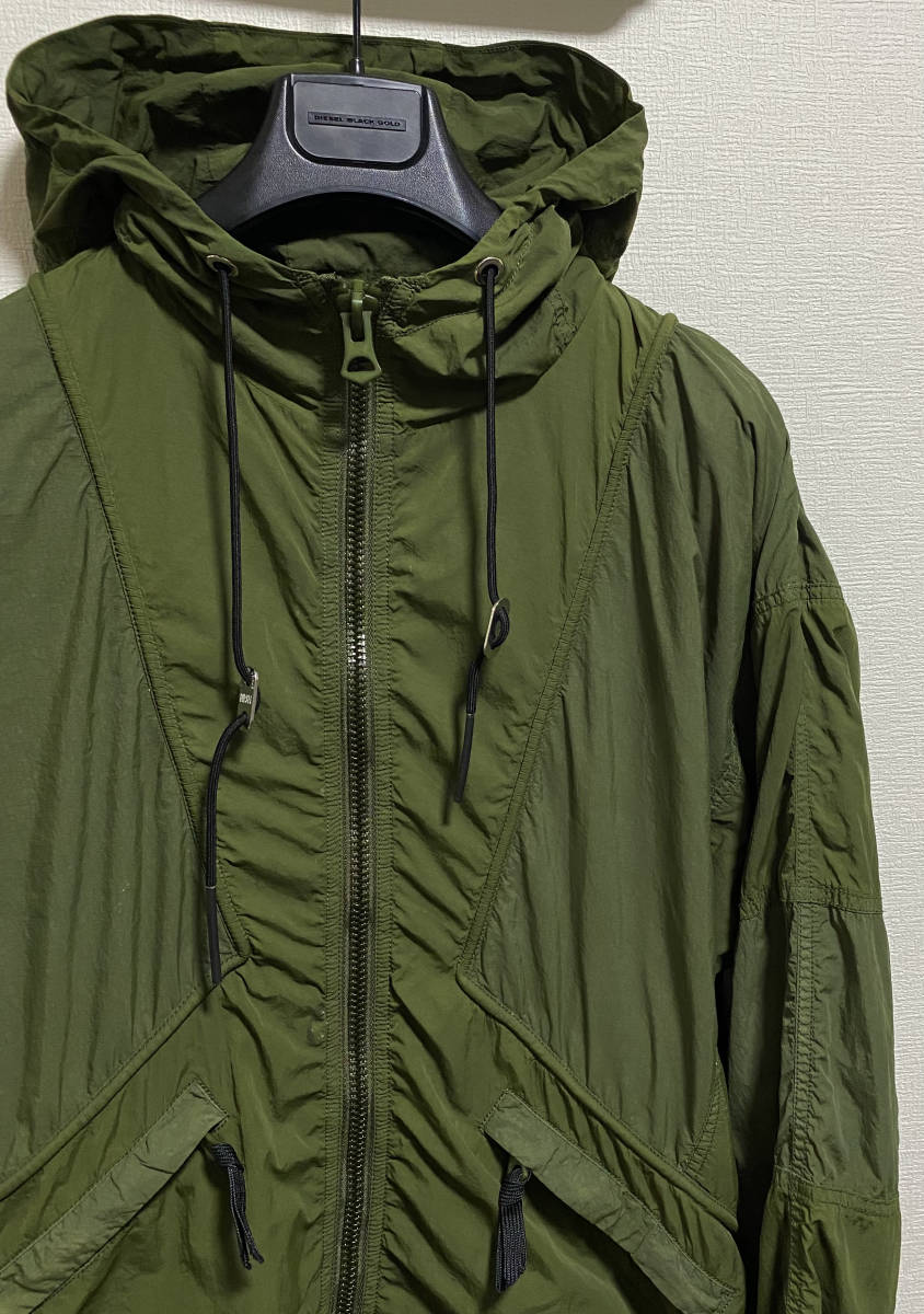 定価46，200円DIESELディーゼルJ-PACKARガーメントダイ防滴防汚加工フーデットマウンテンパーカーjoggKROOLEYSTRUKTHOMMER DIESEL ディーゼル デニム 」&frasl;ナイロン 「J-BLINKID-A レギュラー