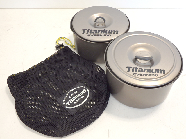 日本製EVERNEW Titanium エバニューチタン食器セット 収納袋付 Amazon