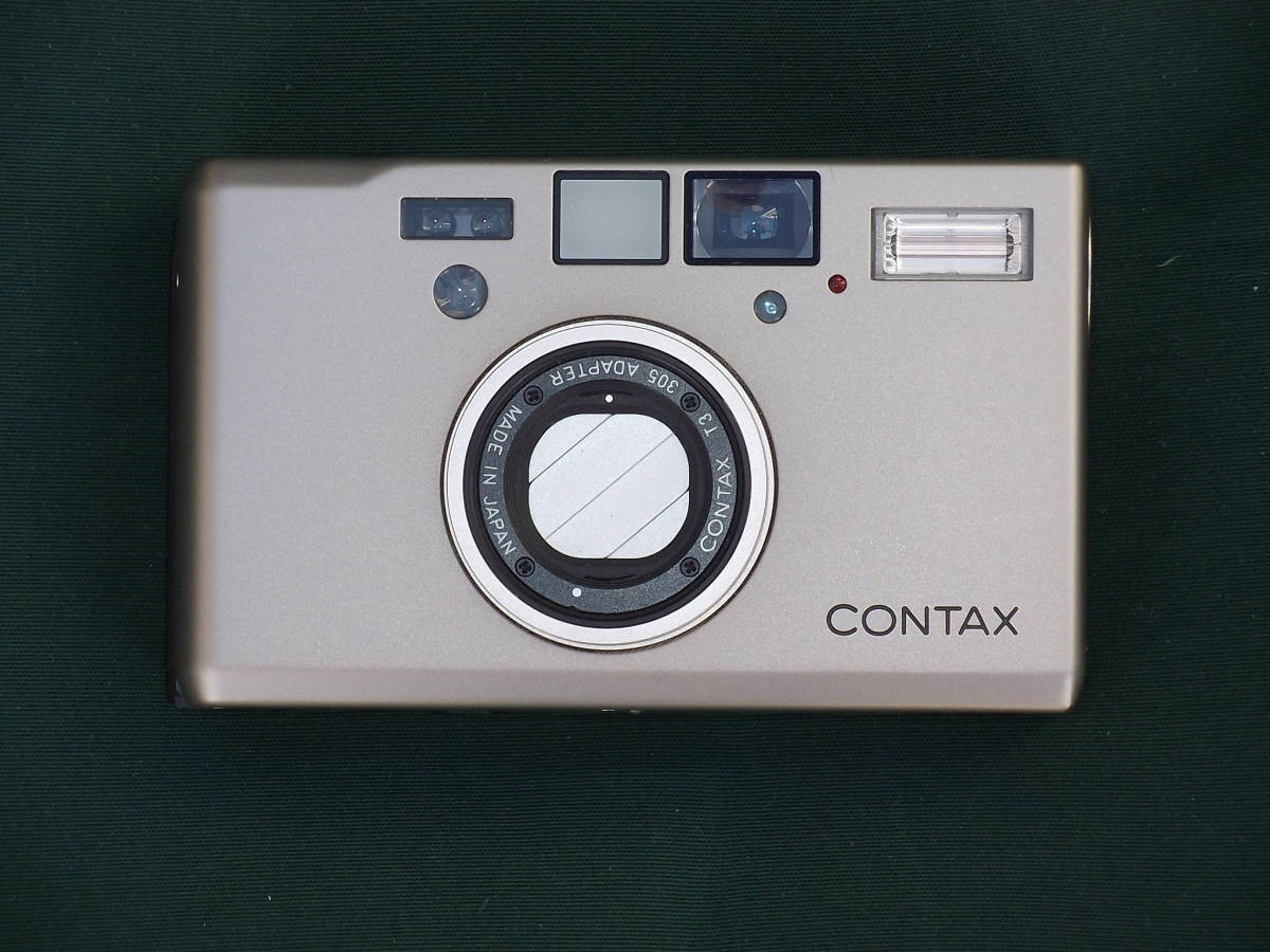 CONTAX T3 チタンシルバー コンタックス シルバー コンパクトフィルム