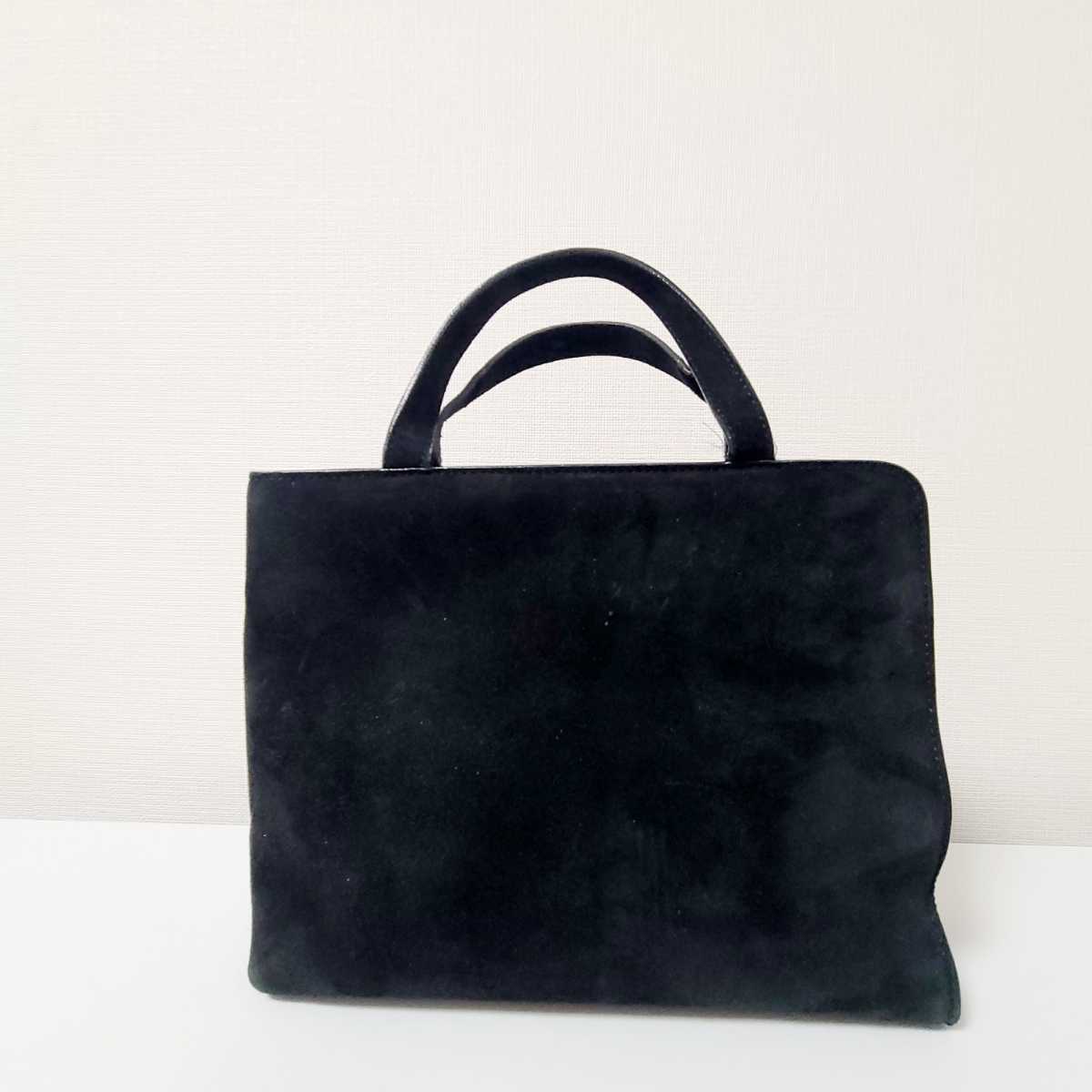 グッチ GUCCI ハンドバッグ レザー 黒 - Gロゴ トートバッグ