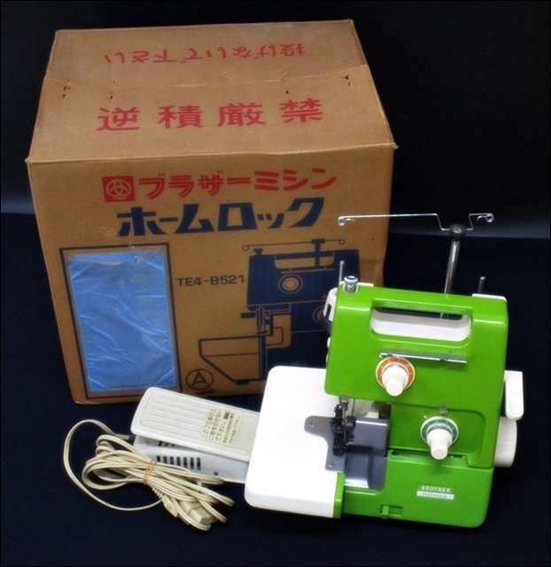  16 38-464942-31 Y Brother ブラザー HOME LOOK ホームロック TE4-B521 ロックミシン フットペダル 箱付属 ハンドクラフト 福38(ブラザー)｜売買されたオークション情報、yahooの商品情報をアーカイブ公開 ブラザー
