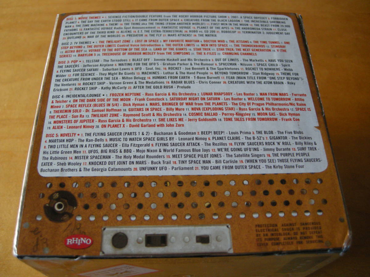 Science Fiction Brain The Box A Collection Box: - In in a 0 CD Set