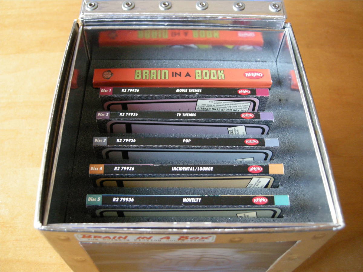 BRAINBOX CD 5枚セット Science Fiction Brain The Box A Collection Box: - In in a 0 CD Set