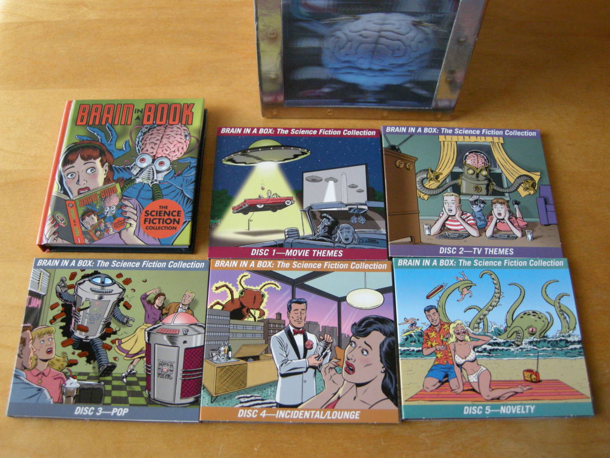 Science Fiction Brain The Box A Collection Box: - In in a 0 CD Set