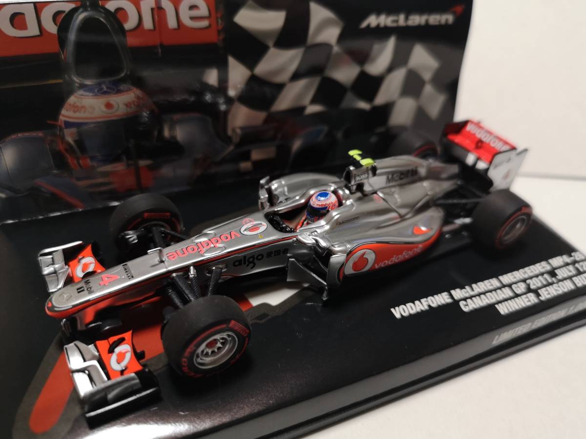 ミニチャンプス マクラーレン メルセデス MP4/26 J.バトン カナダGP