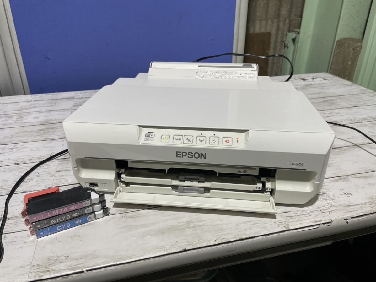 22D02-17：ジャンク EPSON エプソン COLORIO プリンター EP-306 A4