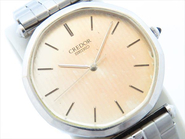 A*r様 セイコー SEIKO クレドール 6030-5100 メンズ オクタゴ 希少 SEIKO CREDOR セイコー クレドール 6030-5100 クォーツ