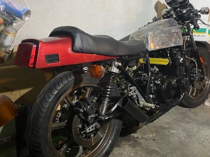 z750fx2 カチ上げ マフラー 集合管 z750fx3 kz650 ゼファー750
