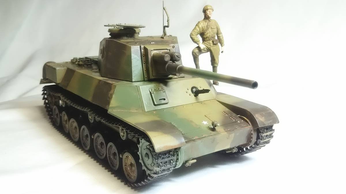 100%新品，お得 1/35 帝国陸軍 四式中戦車 チト 量産型 完成品(完成品)｜売買されたオークション情報、yahooの商品情報をアーカイブ公開 - オークファン 完成品