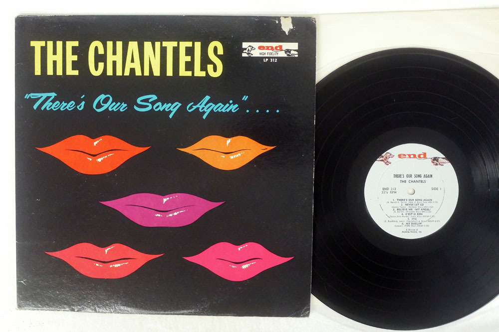 米 CHANTELS/THERE'S OUR SONG AGAIN/END LP 312