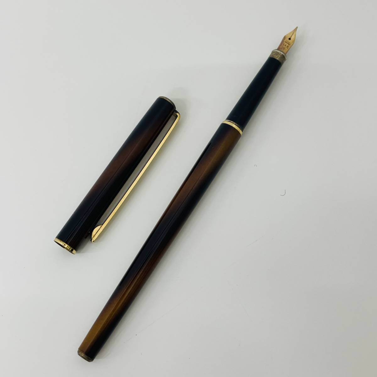 極美品▽PARKER SONNET パーカー ソネット ペン先18K 万年筆 シルバー