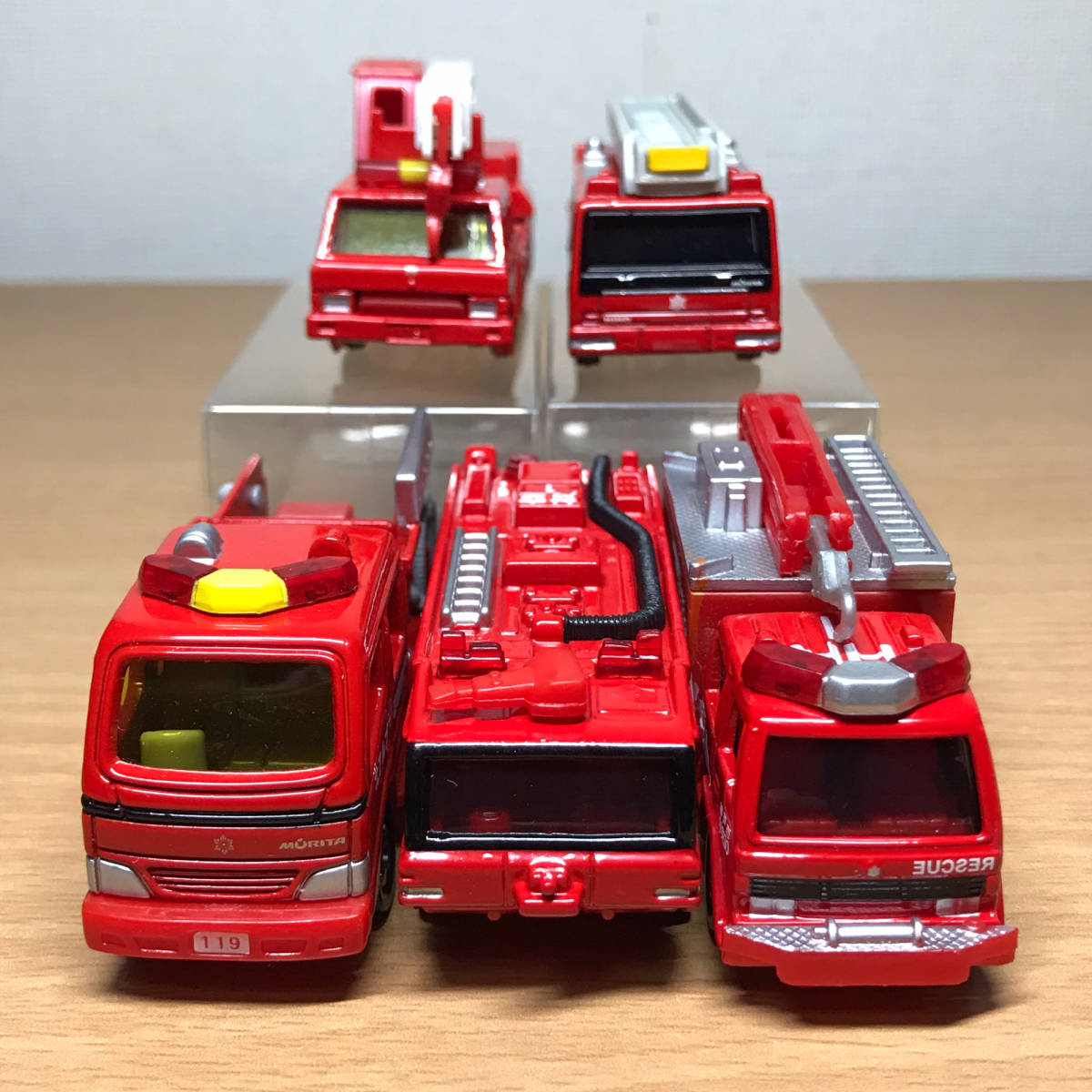 ☆ビンテージ/ミニカー！TOMICA トミカ レスキュー車両/消防車！箱なし