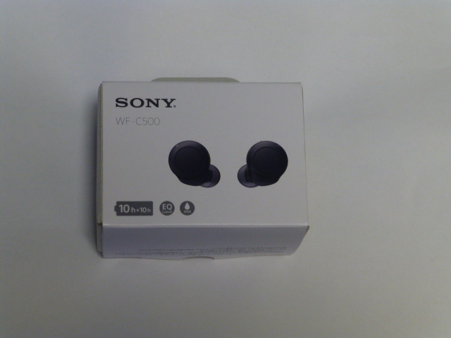 お買い得，新品 SONY ワイヤレスステレオヘッドセット WF-C500 ブラック(ソニー)｜売買されたオークション情報、yahooの商品情報をアーカイブ公開 - オークファン ソニー