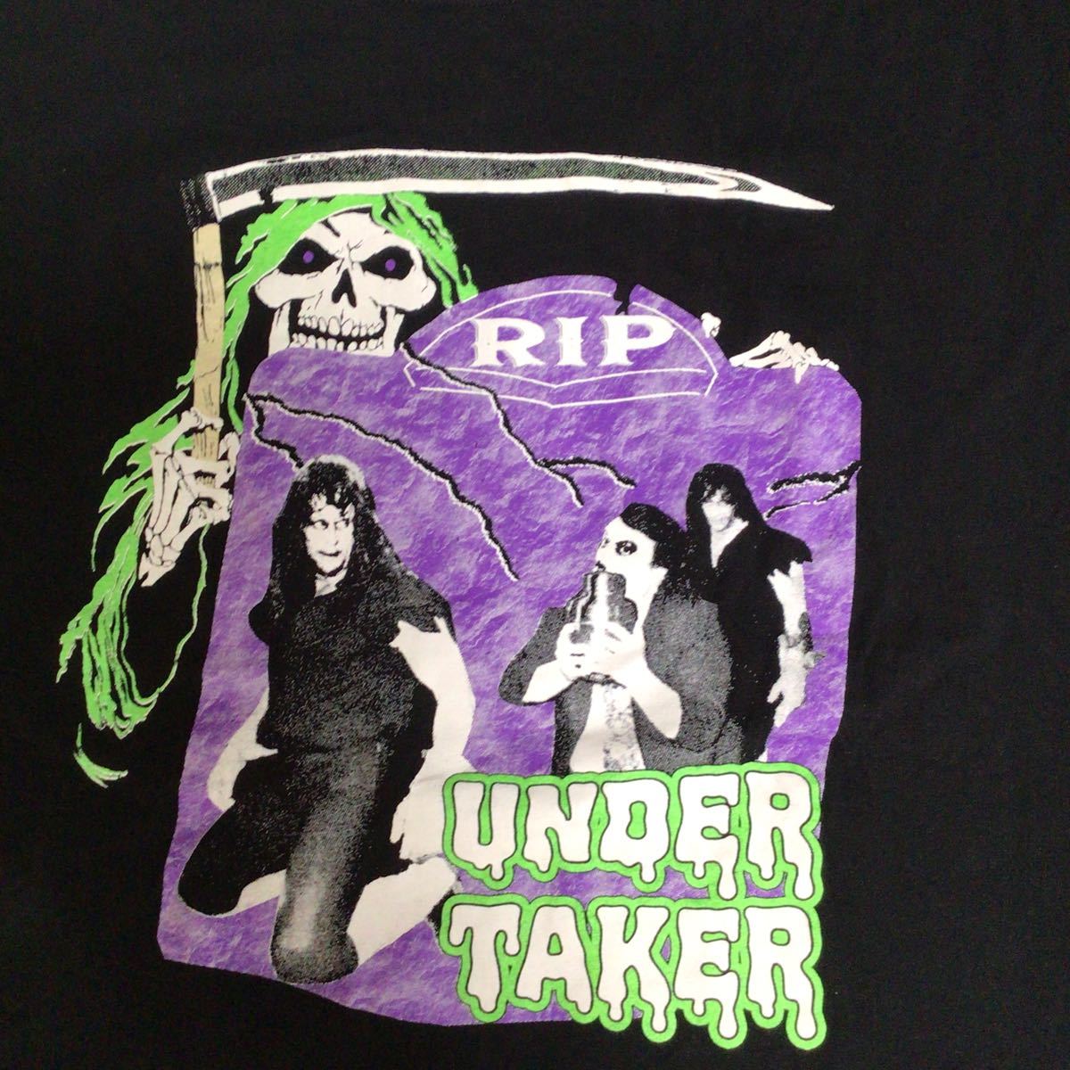 ジ アンダーテイカー ポール ベアラー Wwe デッドマン 地獄の墓堀人 海外購入 Tシャツ 黒2xl 格闘技 プロレス 売買されたオークション情報 Yahooの商品情報をアーカイブ公開 オークファン Aucfan Com