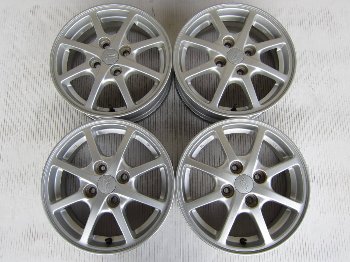☆ダイハツ 純正アルミホイール 14インチ 4.5J +45 PCD100 x 4穴 ハブ 