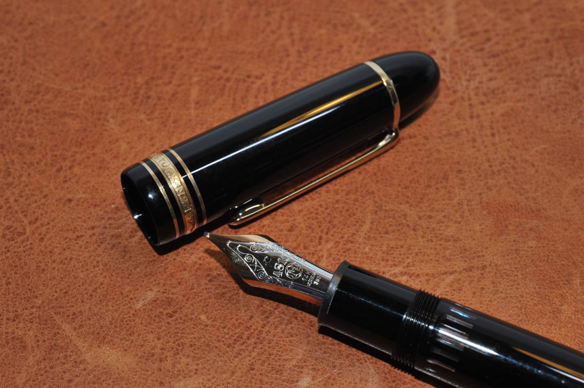 b*z様 モンブラン 万年筆 149 インク ブラック 黒 MONTBLANC