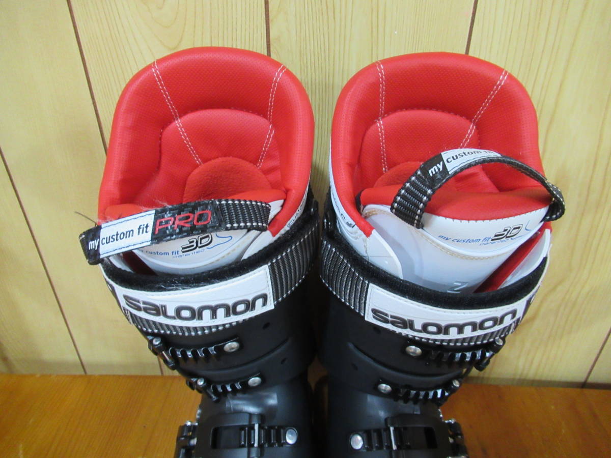 67361 美品 SALOMON サロモン S MY CUSTOM FIT 3D スキーブーツ X MAX