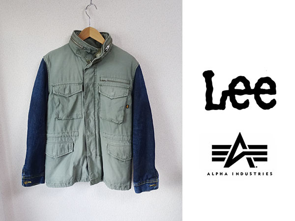 ALPHA STORM RIDER × INDUSTRIES LEE MA-1 Lee ストームライダー 