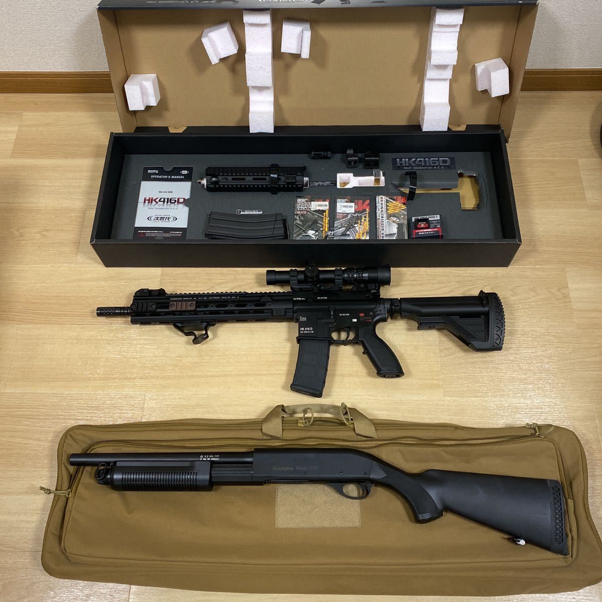 即決は送料無料 東京マルイ 電動ガン HK416D 次世代 カスタム ショット 