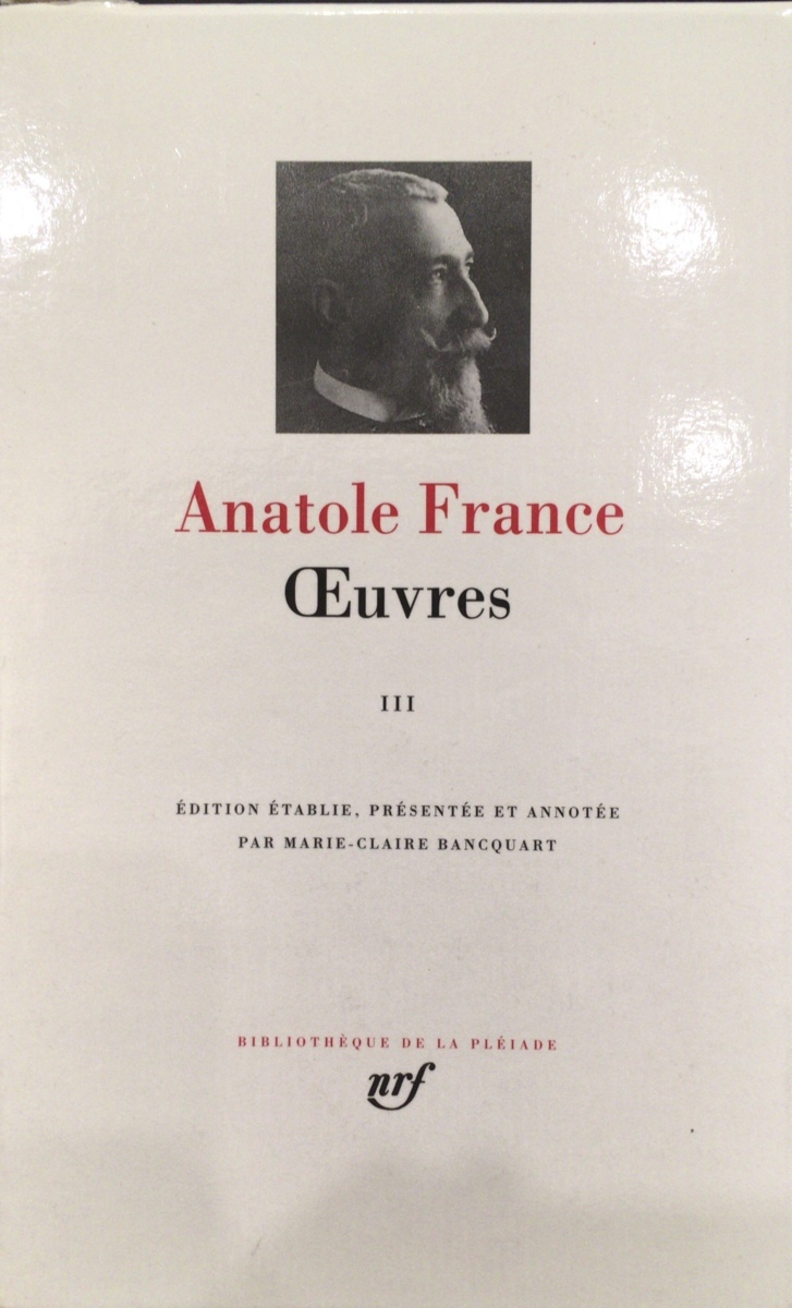 プレイヤード叢書 Anatole France Oeuvres3 アナトールフランス Pleiade Gallimard 1991年 洋書 外国語書籍 売買されたオークション情報 Yahooの商品情報をアーカイブ公開 オークファン Aucfan Com